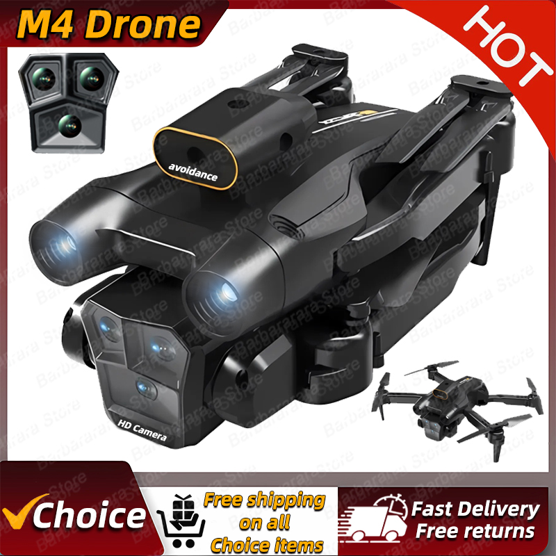 Drone Camera Wide Angle - โดรนรุ่นใหม่ M4 4K ระดับมืออาชีพ 5G WIFI