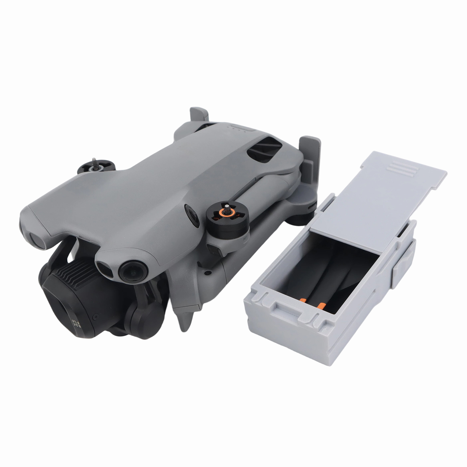 Drone Camera Case - สำหรับดีไอ มินิ 5 โปรกล่องเก็บใบพัดอุปกรณ์เสริมกล้องโดรนสีดำสีเทา