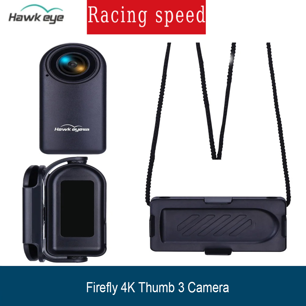 Drone Camera Vlog - กล้องแอคชั่น Hawkeye Firefly Thumb 3 4K