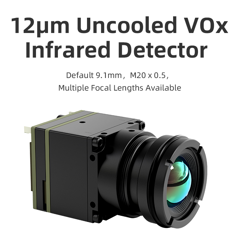 Drone Camera Thermal - กล้องถ่ายภาพความร้อนอินฟราเรด FPV ขนาด 640x512 12um 9.1