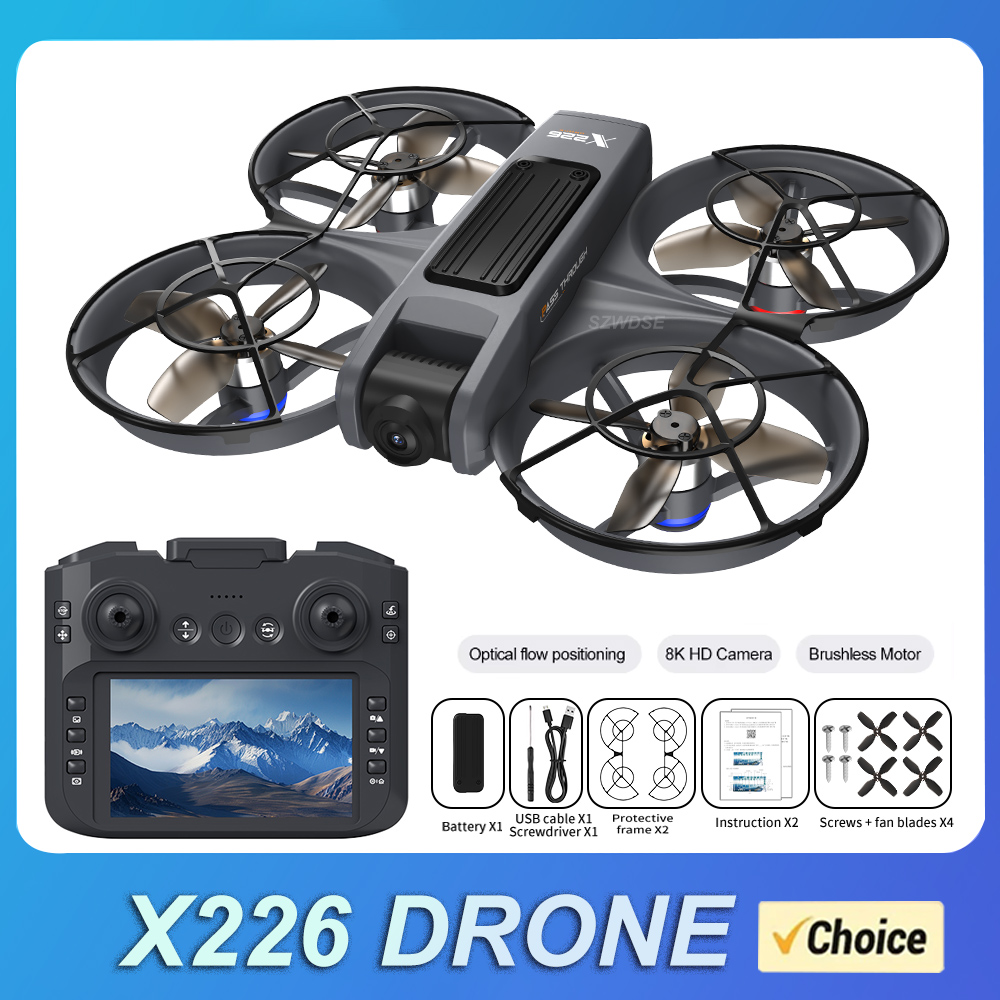 Drone Camera Professional - โดรนรุ่นใหม่ X226 RC 2.4G 5G WIFI