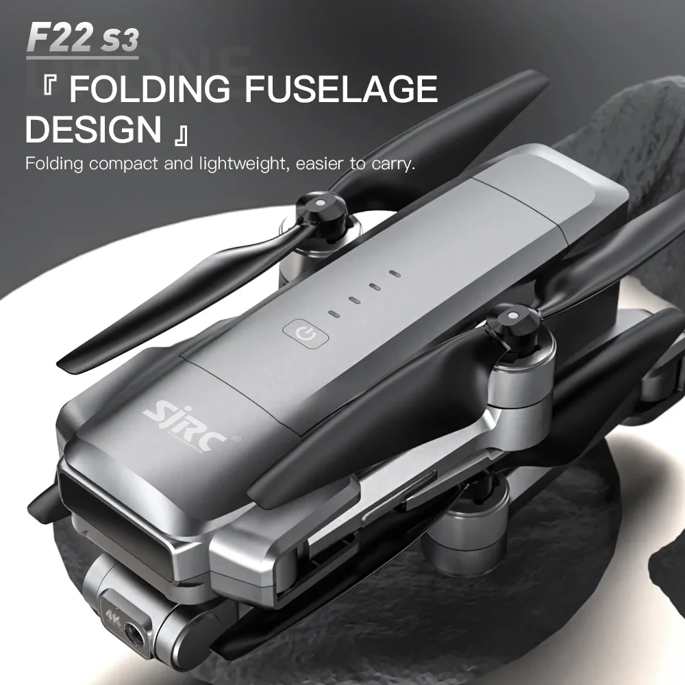Drone Camera Action - โดรน SJRC F22 S3 pro พับได้สำหรับเด็ก