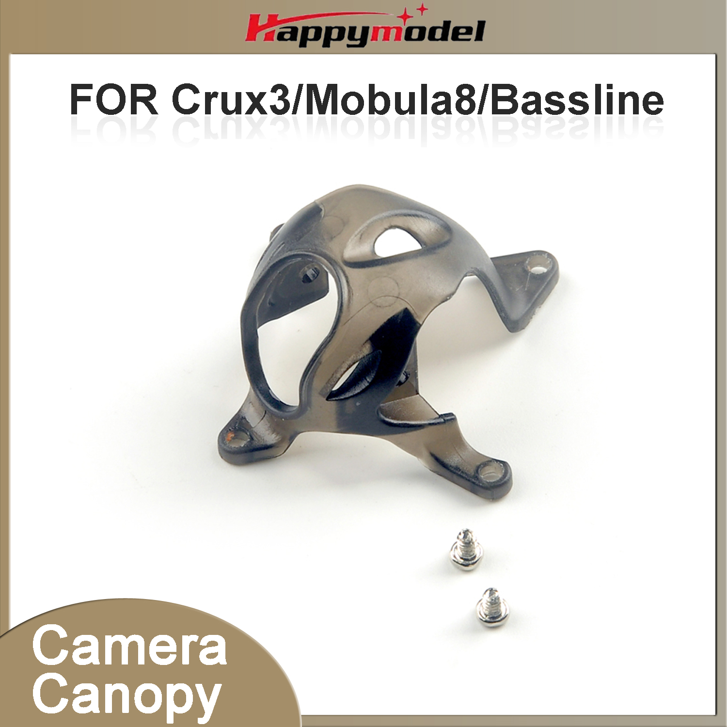 Drone Camera Case - Happymodel RC FPV Crux3 ฝาครอบป้องกันกล้อง ฝาครอบปรับมุมได้สำหรับ