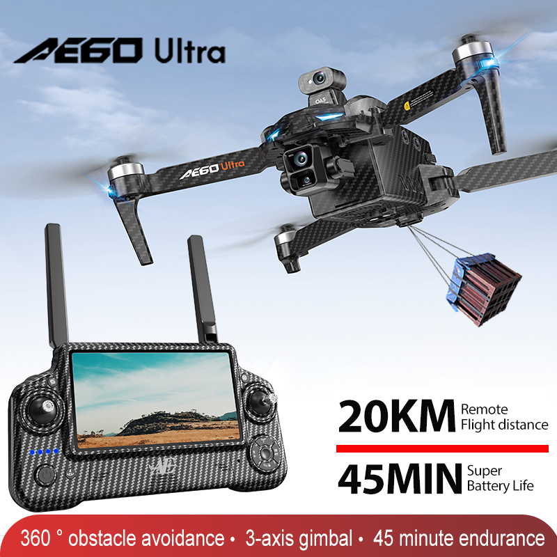 Drone Camera Professional - โดรน AE60 GPS ระดับมืออาชีพ กล้อง 8K