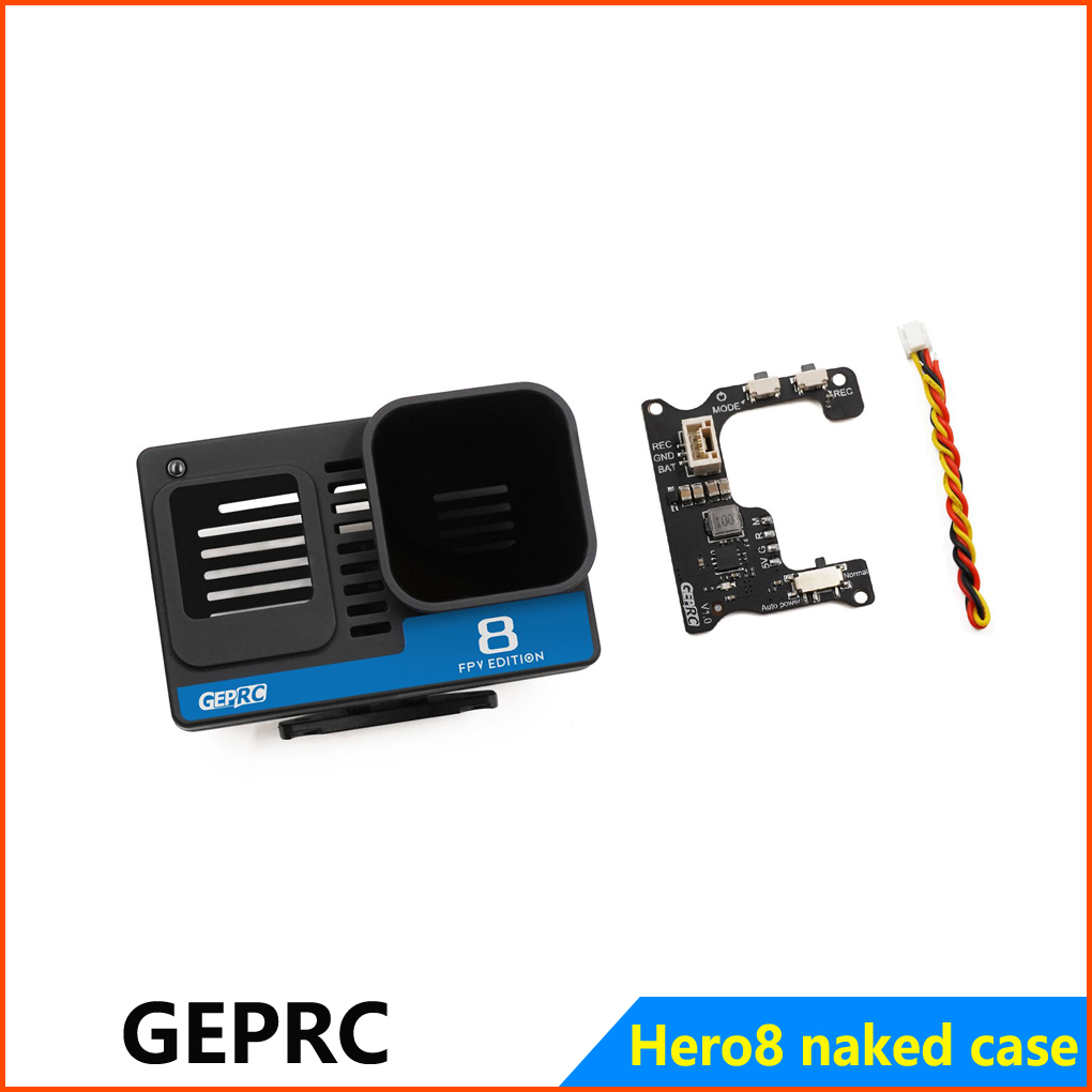 Drone Camera Case - GEPRC เคสเปลือยพร้อมบอร์ด BEC สําหรับ GoPro Hero