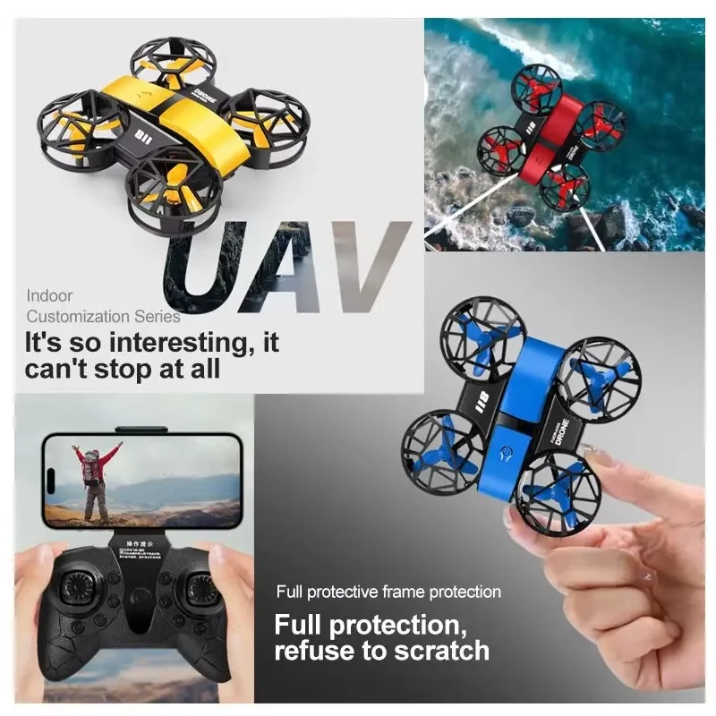 Drone Camera Wide Angle - โดรน D12 Mini 4k ระดับมืออาชีพ กล้องมุมกว้าง