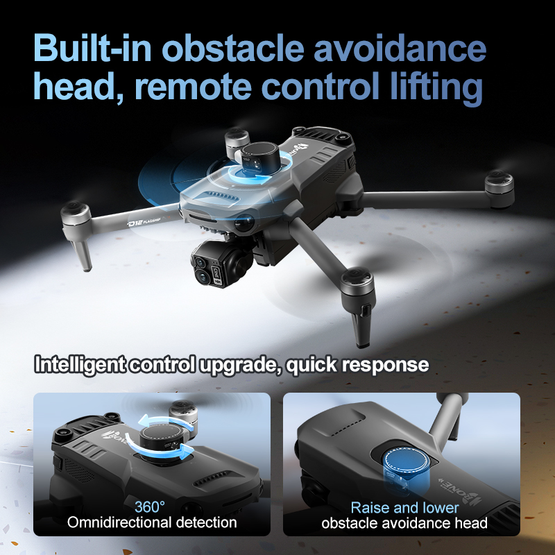 โดรนควอดคอปเตอร์ 8K 3 แกนกันสั - Drone Camera With Gimbal บทวิจารณ์และราคา