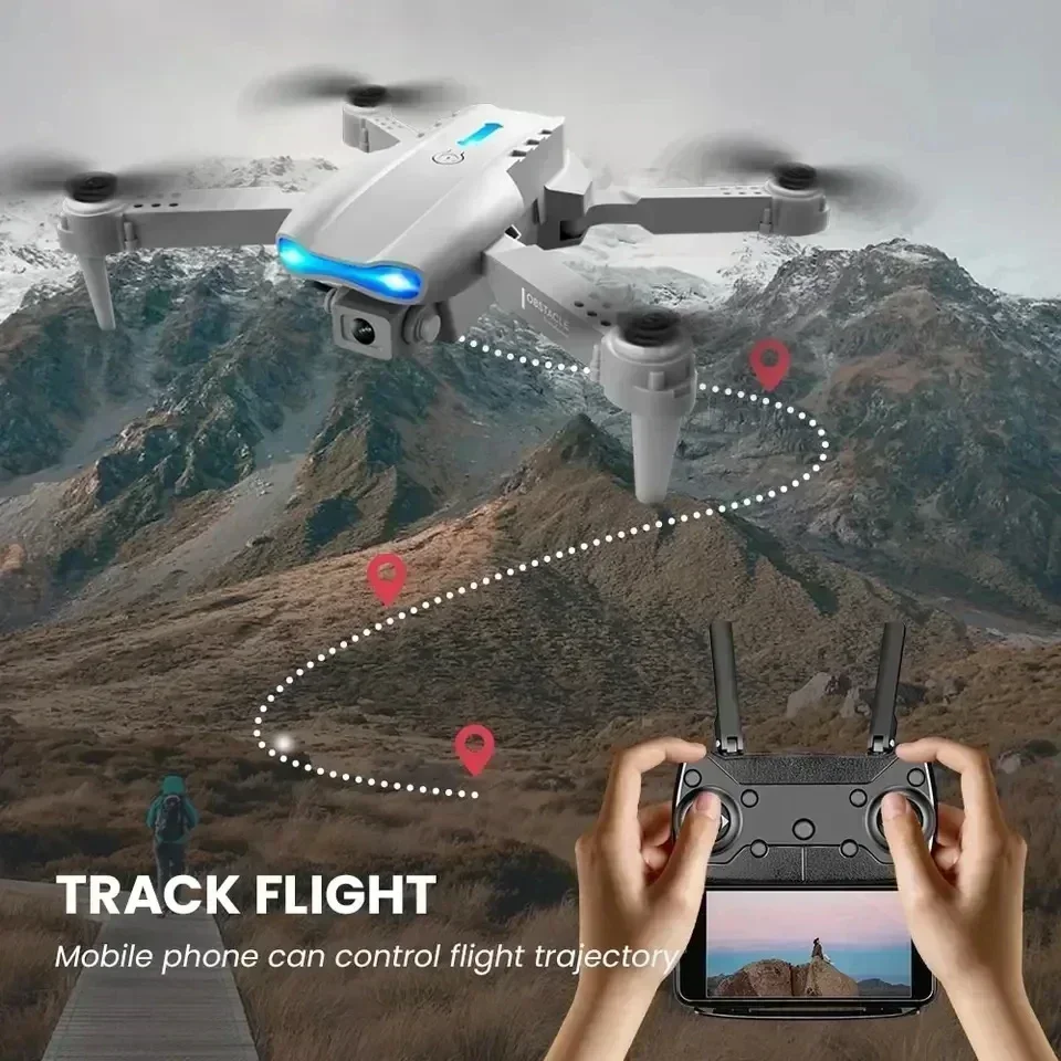 โดรนรุ่นใหม่ E99Pro RC 4K ระดั - Drone Camera Wide Angle บทวิจารณ์และราคา