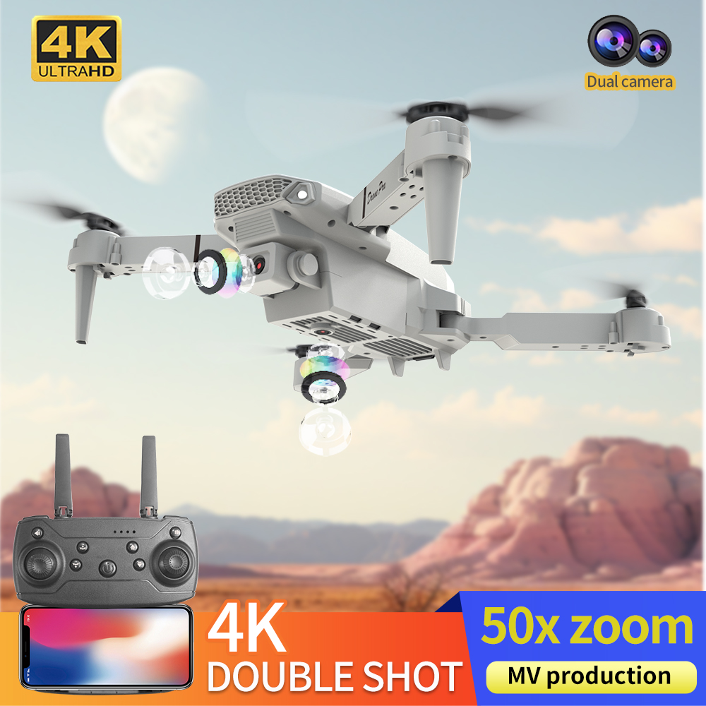 โดรนรุ่นใหม่ E88 ปี 2026 ระดับ - Drone Camera Wide Angle บทวิจารณ์และราคา