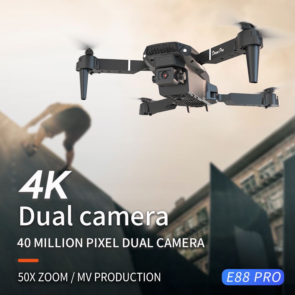 โดรนรุ่นใหม่ E88 ปี 2026 ระดับ - Drone Camera Wide Angle บทวิจารณ์และราคา