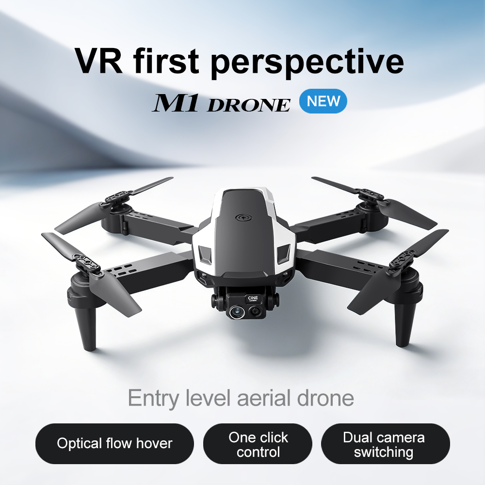 M1 โดรนแบบพับได้ กล้อง HD ระบบ - Drone Camera Wide Angle บทวิจารณ์และราคา