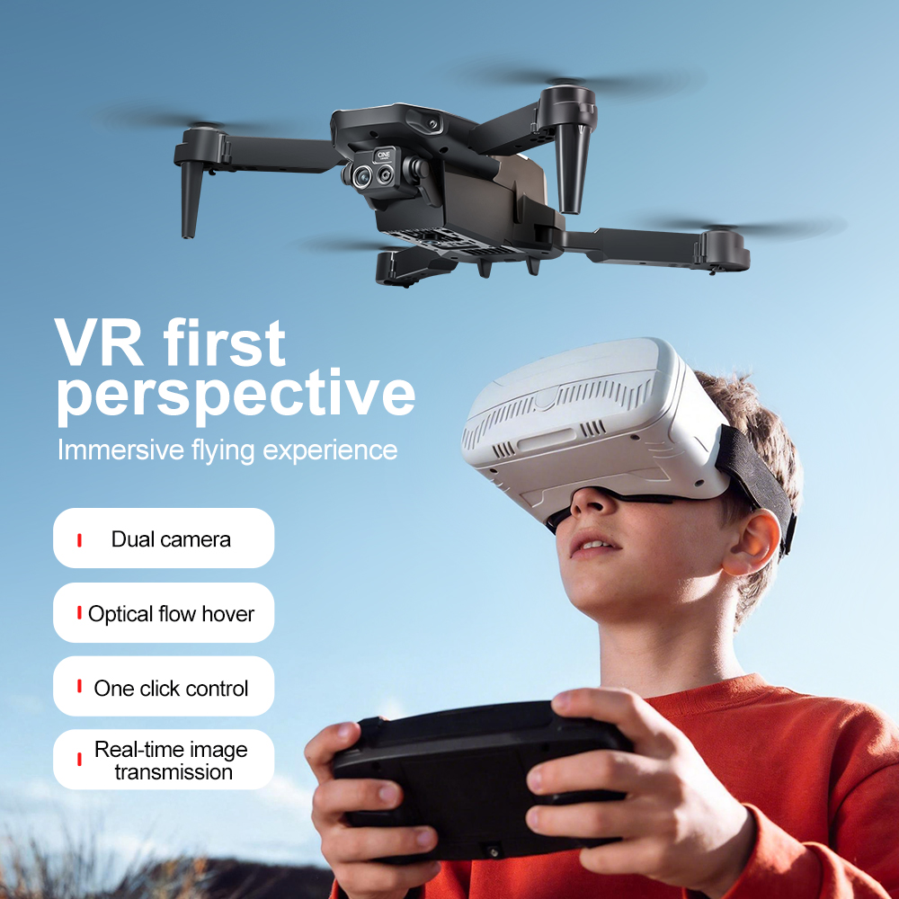 M1 โดรนแบบพับได้ กล้อง HD ระบบ - Drone Camera Wide Angle บทวิจารณ์และราคา