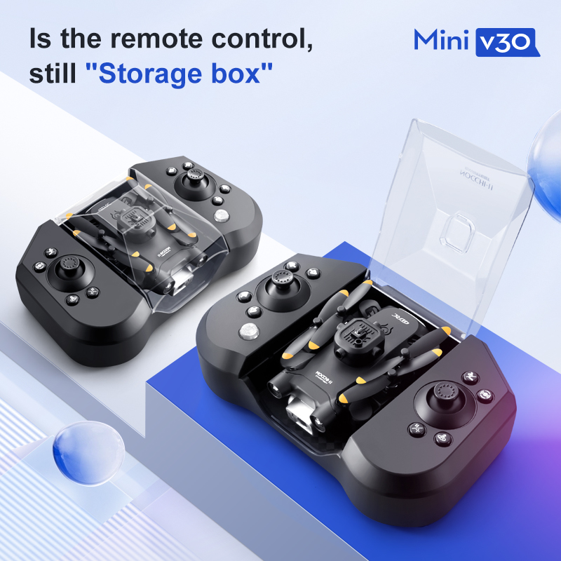 Mini V30 WiFi FPV Drone 4K HD  - Drone Camera Hd บทวิจารณ์และราคา