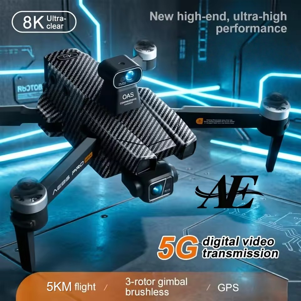 โดรนไร้แปรงถ่าน 8K ESC กล้องคู - Drone Camera With Gimbal บทวิจารณ์และราคา