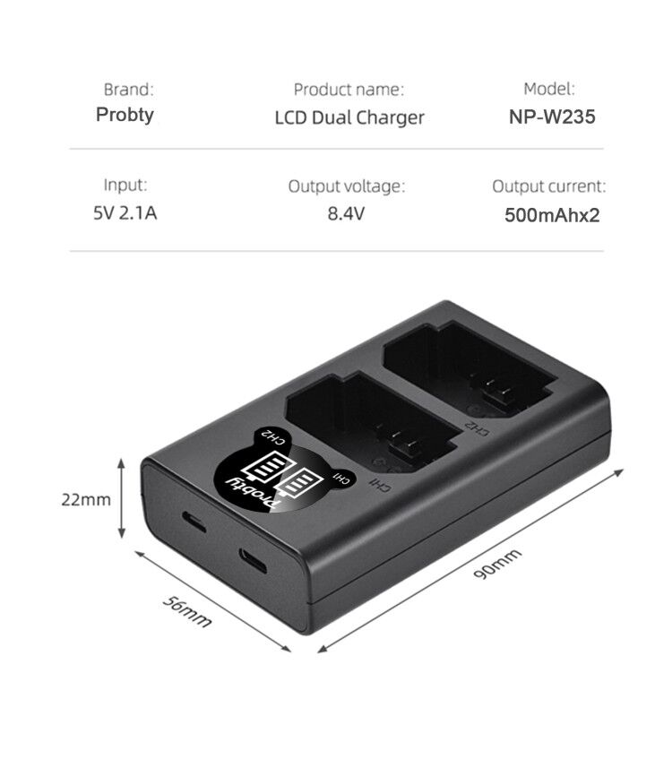 แบตเตอรี่ 2200mAh NP-W235 พร้อ - Drone Camera Action บทวิจารณ์และราคา