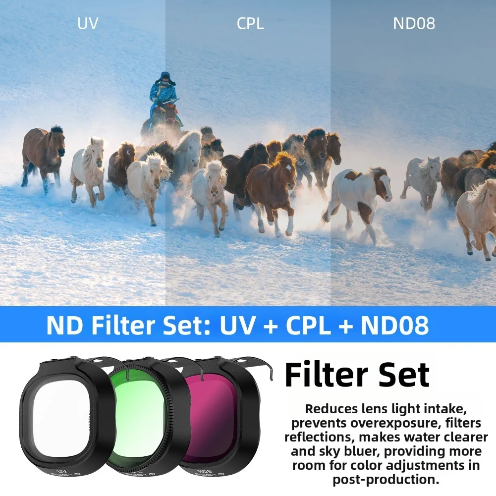 ชุดฟิลเตอร์สำหรับ DJI NEO 2 ND - Drone Camera Filter บทวิจารณ์และราคา