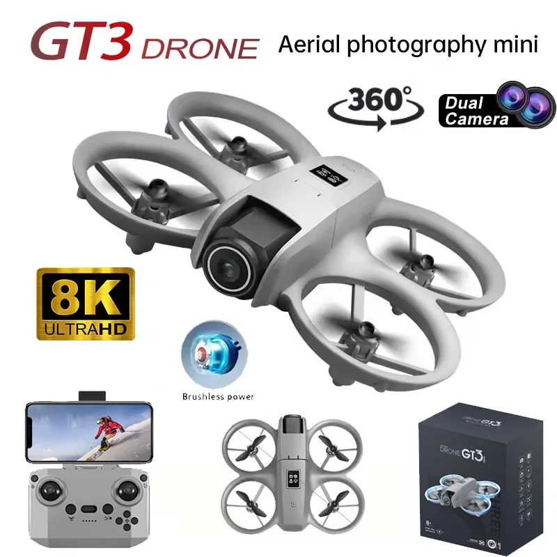 โดรน GT3 รุ่นดั้งเดิม 8K GPS H - Drone Camera With Gimbal บทวิจารณ์และราคา
