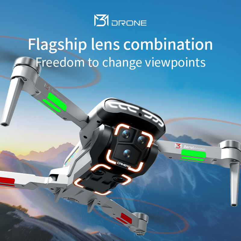 M3 Professional Drone 4K HDถ่า - Drone Camera 4K บทวิจารณ์และราคา