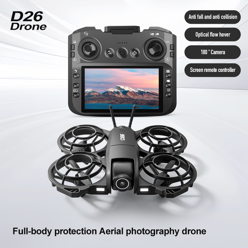 โดรน D26 4K ถ่ายภาพทางอากาศ HD - Drone Camera With Gimbal บทวิจารณ์และราคา