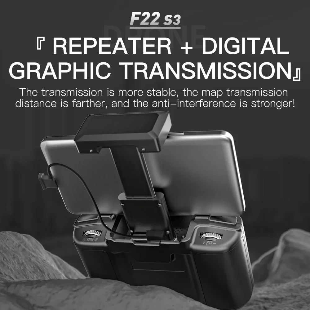 โดรน SJRC F22 S3 pro พับได้สำห - Drone Camera Action บทวิจารณ์และราคา