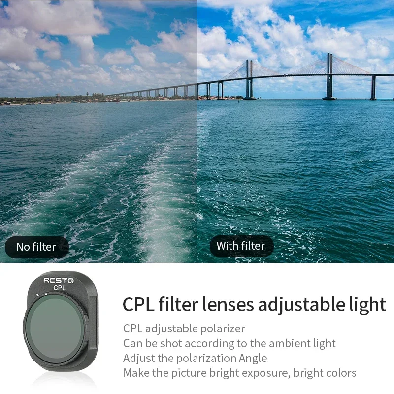 RCSTQ สําหรับ DJI Mini 4 Pro N - Drone Camera Filter บทวิจารณ์และราคา