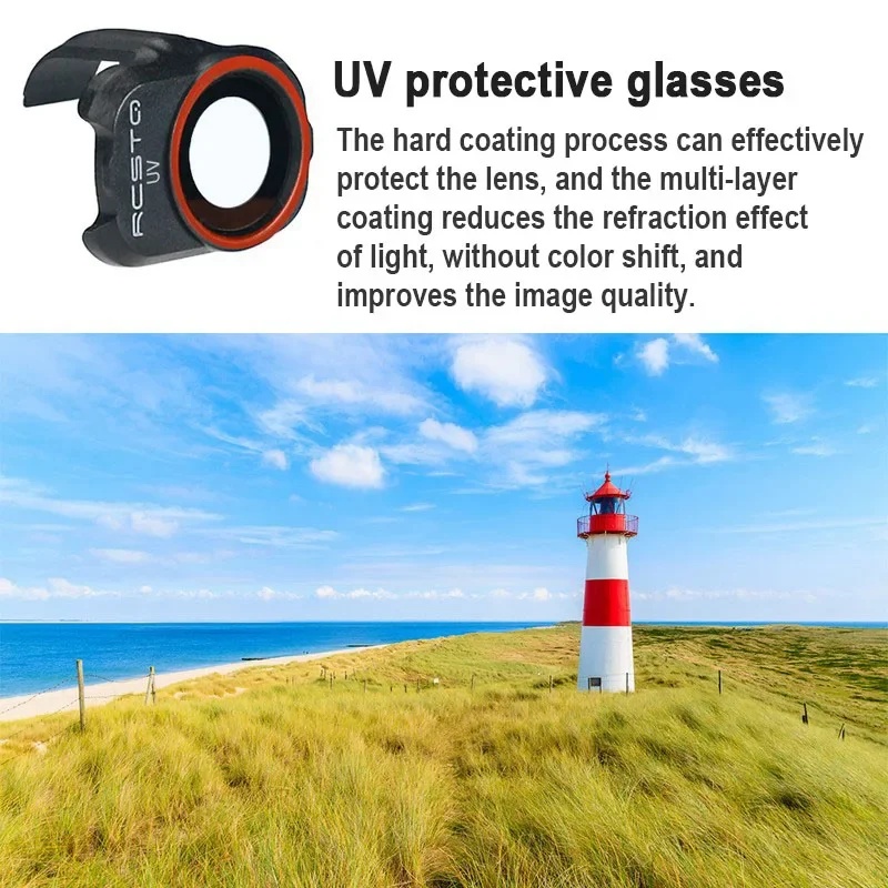 RCSTQ สำหรับ DJI Mini 2/Mini 2 - Drone Camera Filter บทวิจารณ์และราคา