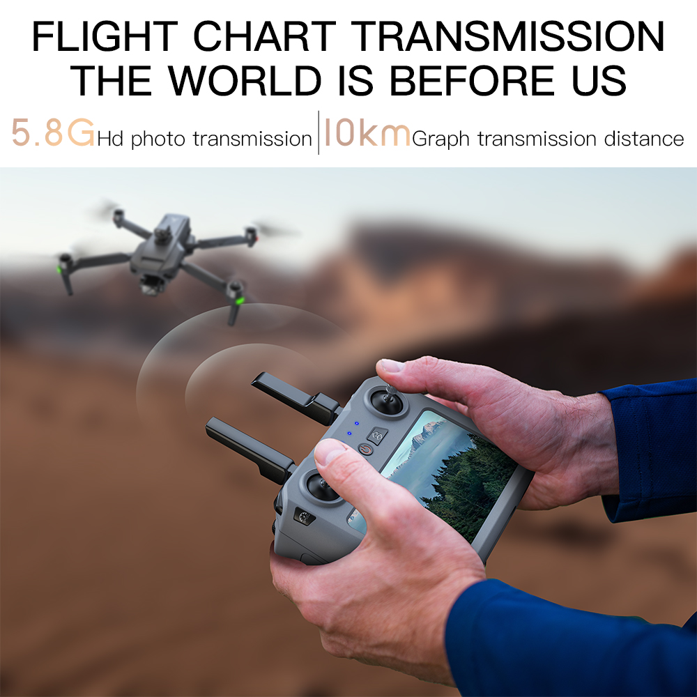 Teeggi SG909 MAX GPS Drone พร้ - Drone Camera With Gimbal บทวิจารณ์และราคา