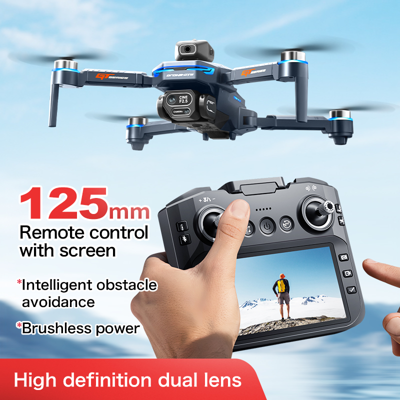 โดรนบินหลบหลีกสิ่งกีดขวาง GT8  - Drone Camera 4K บทวิจารณ์และราคา