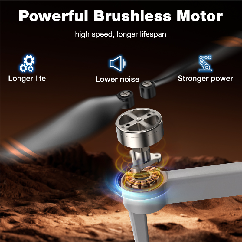 โดรนรุ่นใหม่ L017 Pro Brushles - Drone Camera With Gimbal บทวิจารณ์และราคา